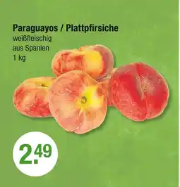 V Markt Paraguayos / plattpfirsiche Angebot