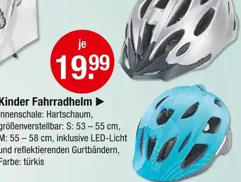 V Markt Kinder fahrradhelm Angebot