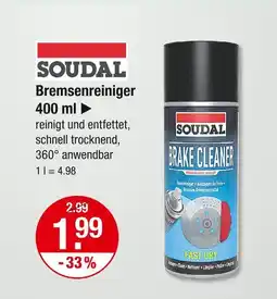 V Markt Soudal bremsenreiniger Angebot