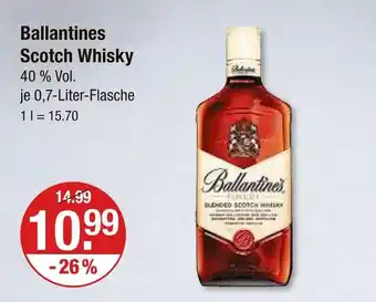 V Markt Ballantines scotch whisky Angebot