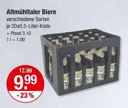 V Markt Altmühltaler biere Angebot
