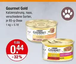 V Markt Purina gourmet gold mit lachs Angebot