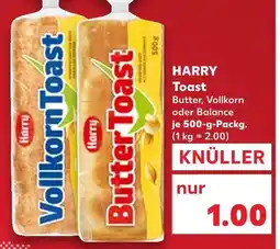 Kaufland Harry butter toast Angebot