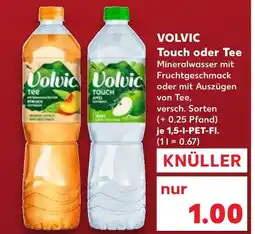 Kaufland Volvic touch tee Angebot