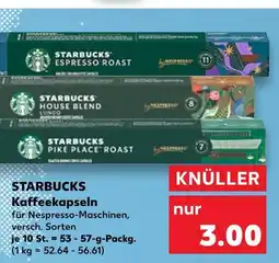 Kaufland Starbucks espresso roast Angebot