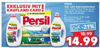 Kaufland Persil vollwaschmittel pulver Angebot
