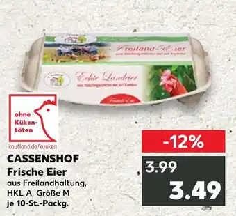 Kaufland Cassenshof frische eier Angebot