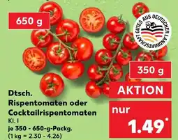 Kaufland Dtsch. rispentomaten Angebot