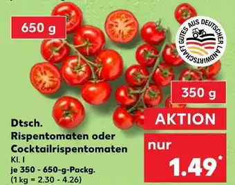 Kaufland Dtsch. rispentomaten Angebot