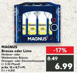 Kaufland Magnus brause oder limo Angebot