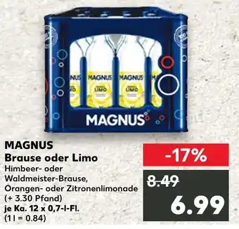 Kaufland Magnus brause oder limo Angebot
