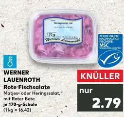 Kaufland Werner lauenroth matjessalat mit roter bete Angebot
