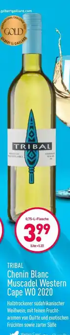 Aldi Nord Tribal Chenin Blanc Muscadel Western Cape WO 2020 Angebot