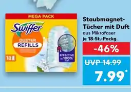 Kaufland Swiffer staubmagnet-tücher mit duft Angebot