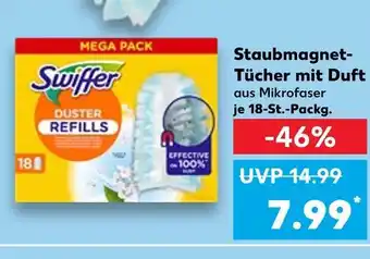 Kaufland Swiffer staubmagnet-tücher mit duft Angebot