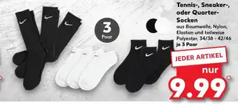 Kaufland Nike tennis-socken Angebot