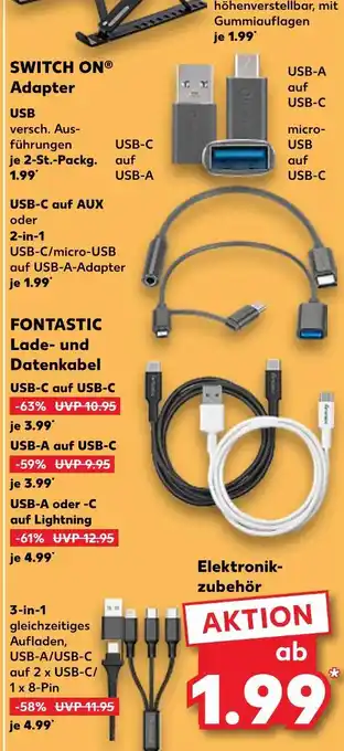 Kaufland Switch on adapter Angebot