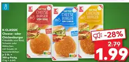 Kaufland K-classic cheeseburger vom rind Angebot