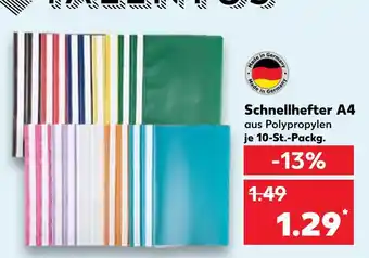 Kaufland Schnellhefter a4 Angebot