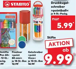 Kaufland Stabilo filzstifte pen 68 Angebot