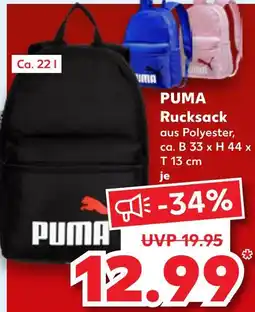 Kaufland Puma rucksack Angebot