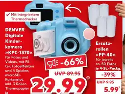Kaufland Denver digitale kinderkamera kpc-1370 Angebot