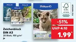 Kaufland Pelikan zeichenblock din a3 Angebot