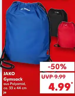 Kaufland Jako gymsack blau Angebot