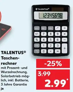 Kaufland Talentus taschenrechner Angebot