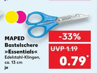 Kaufland Maped bastelschere essentials Angebot