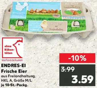 Kaufland ENDRES-EI Frische Eier Angebot