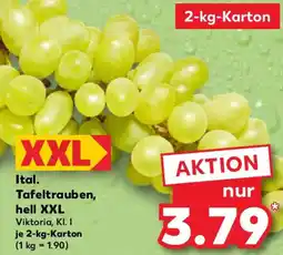 Kaufland Ital. Tafeltrauben, hell XXL Angebot