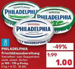 Kaufland PHILADELPHIA Frischkäsezubereitung Angebot