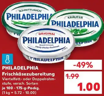 Kaufland PHILADELPHIA Frischkäsezubereitung Angebot