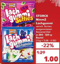 Kaufland STORCK Nimm2 Lachgummi Angebot
