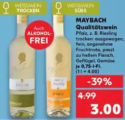 Kaufland MAYBACH Qualitätswein Angebot