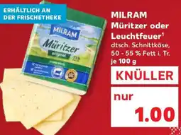 Kaufland MILRAM Müritzer oder Leuchtfeuer Angebot