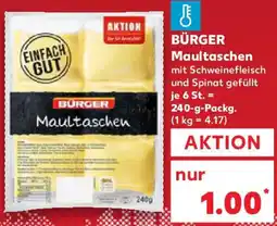 Kaufland BÜRGER Maultaschen Angebot