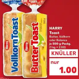 Kaufland HARRY Toast Angebot
