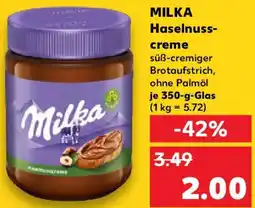 Kaufland MILKA Haselnusscreme Angebot