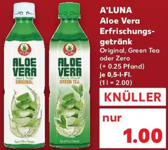 Kaufland A'LUNA Aloe Vera Erfrischungsgetränk Angebot