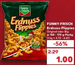 Kaufland FUNNY-FRISCH Erdnuss-Flippies Angebot