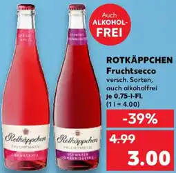 Kaufland ROTKÄPPCHEN Fruchtsecco Angebot