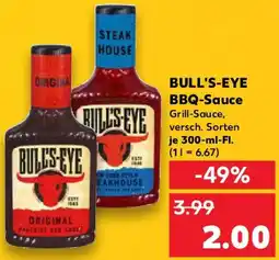 Kaufland BULL'S-EYE BBQ-Sauce Angebot