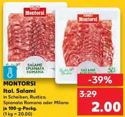 Kaufland MONTORSI Ital. Salami Angebot