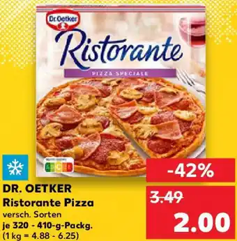 Kaufland DR. OETKER Ristorante Pizza Angebot