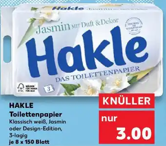 Kaufland HAKLE Toilettenpapier Angebot