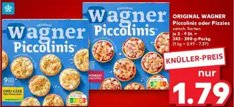 Kaufland ORIGINAL WAGNER Piccolinis oder Pizzies Angebot