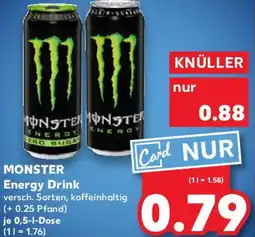 Kaufland MONSTER Energy Drink Angebot