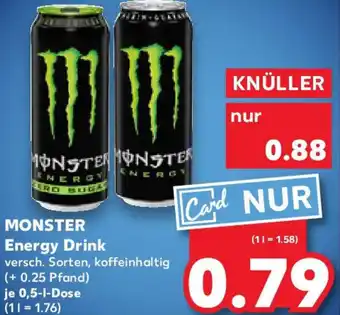 Kaufland MONSTER Energy Drink Angebot